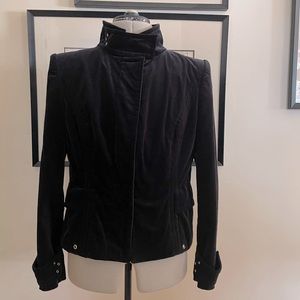 Gucci Velvet Moto Jacket 44 L
